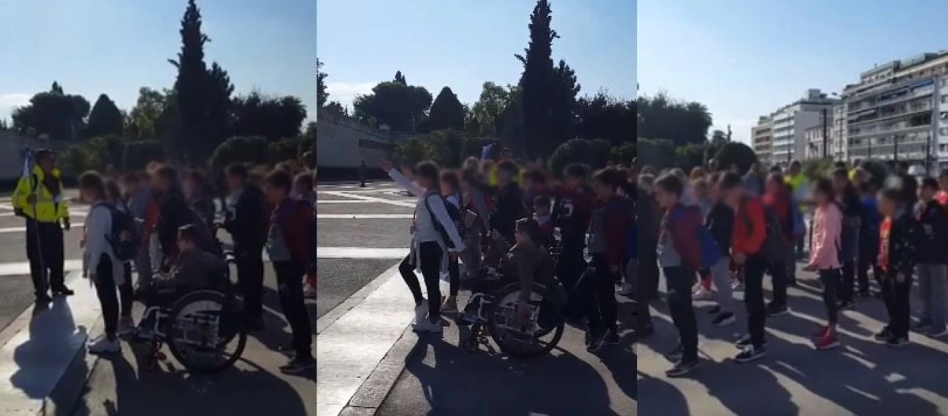 Διευθυντής του δημοτικού σχολείου που τίμησε τον Άγνωστο Στρατιώτη: «Ο γυμναστής είναι εκπαιδευτικός πρότυπο»